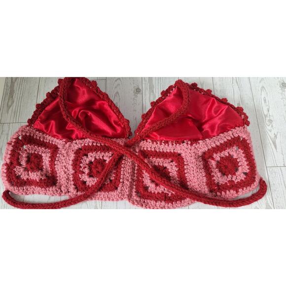 handmade crochet bralette - Picture 8 of 9